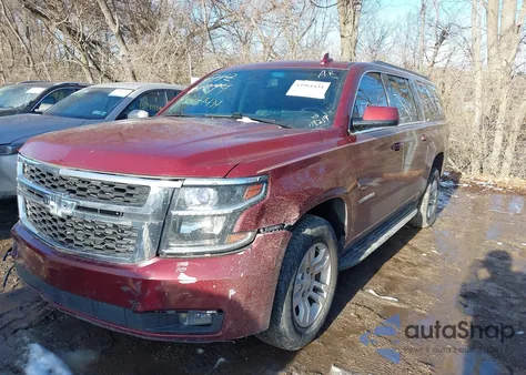 2016 Chevrolet Suburban Lt from USA, damaged, VIN 1GNSCHKC7GR193458